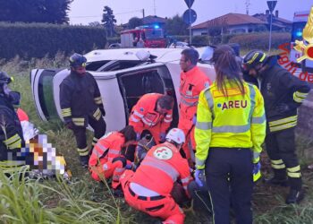 Le operazioni di soccorso a Solbiate