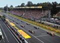 Formula Uno a Monza sul rettilineo di partenza