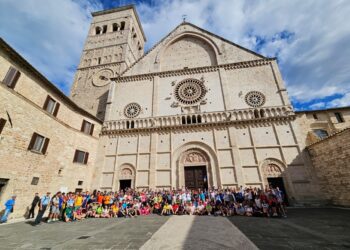 vescovo di Como ad Assisi