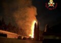 incendio cimitero
