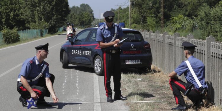 Nel Trevigiano. Conducente ferito