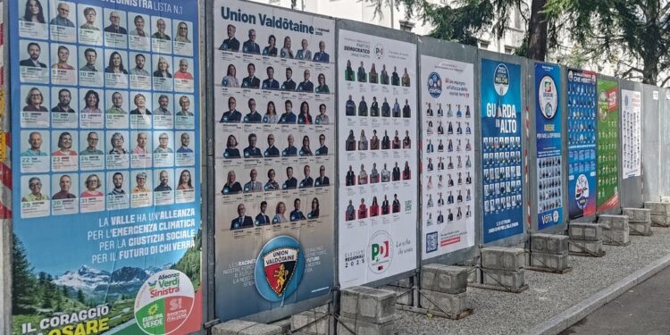 Per le Comunali di Aosta ha votato il 19