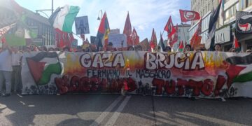 Alla manifestazione movimenti