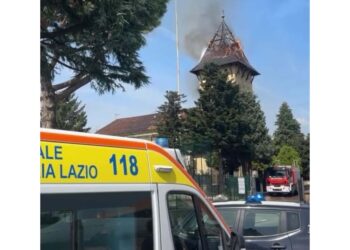 Il rogo durante lavori di restauro