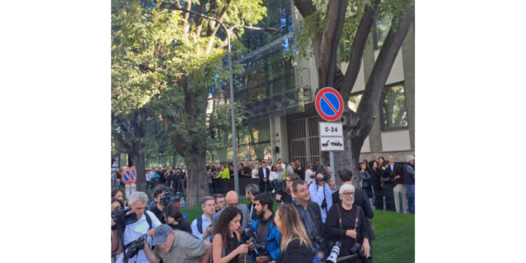 Il sindaco tra i primi ad arrivare