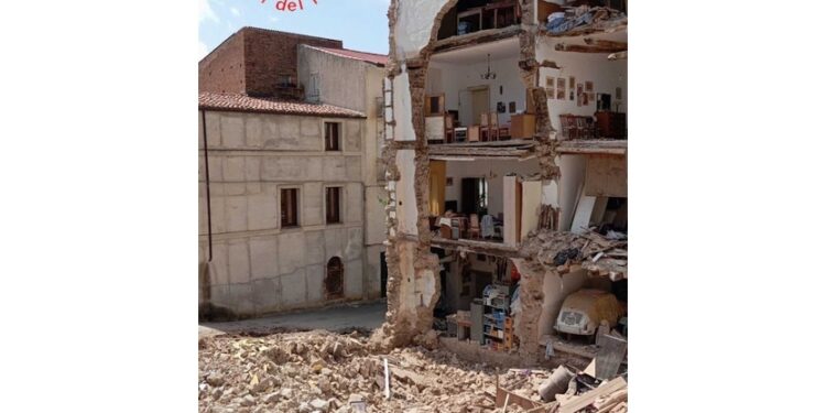 Nella stessa zona in corso lavori per fondamenta altro edificio