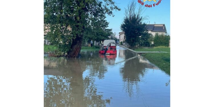 I vigili del fuoco impegnati in diversi interventi
