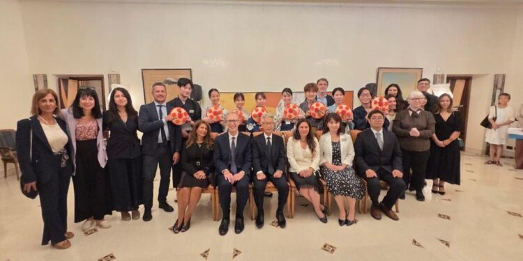 Saluto dell'Ambasciatore Suzuki e Locatelli alle delegazioni