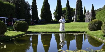 Altro break nella natura per il Pontefice
