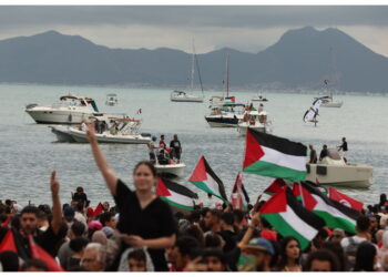 Sabato il consueto corteo dell'Associazione Palestinesi d'Italia