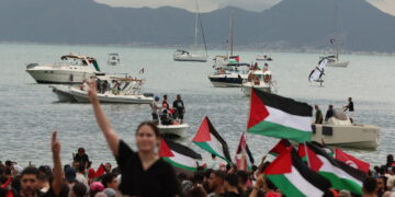 Sabato il consueto corteo dell'Associazione Palestinesi d'Italia