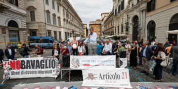 Iniziativa dell'Odg Lazio con politici e società civile