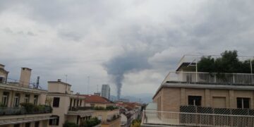 Fiamme all'Euro Stamp di Pianezza