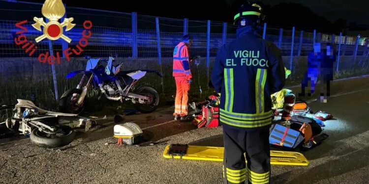 Incidente a Grandate prima di mezzanotte