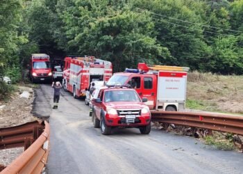 Vigili del fuoco in azione anche con i droni