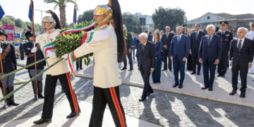 Deposta corona d'alloro anche al Parco della Resistenza