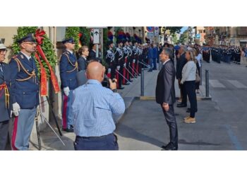 Piantedosi e Colosimo alla commemorazione sul luogo dell'eccidio