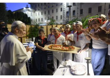 Il maestro pizzaiolo Staiano