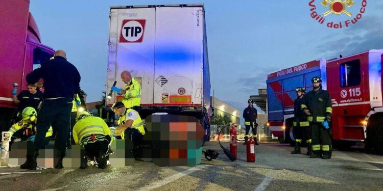 L'incidente sul lavoro nel Veneziano