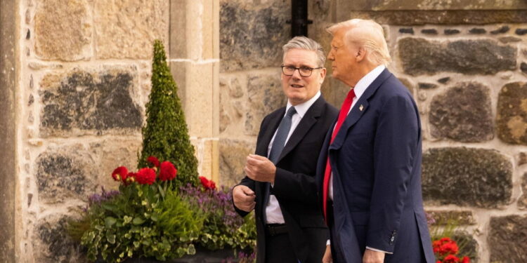 Presidente partito per la Gran Bretagna