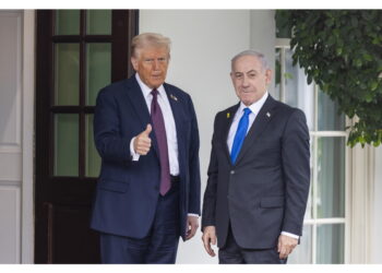 Il presidente Usa con il premier israeliano Netanyahu