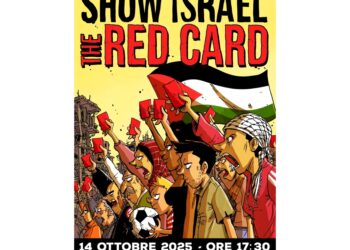 Iniziativa il 14 ottobre organizzata dai Comitati Pro Palestina: