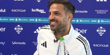 Cesc Fabregas in conferenza stampa