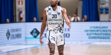 Xavier Sneed of Pallacanestro Cantù