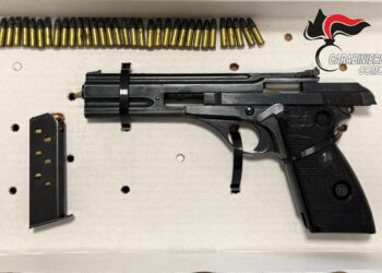 La Beretta ritrovata a Cabiate