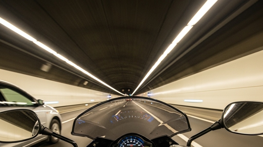 Ticino, 47 sorpassi nella galleria del Gottardo: motociclista inglese denunciato e bandito dalla Svizzera