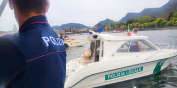 controlli lago polizia