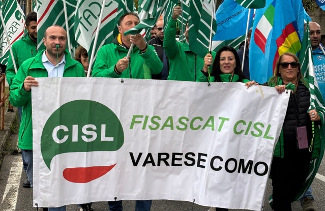 Sciopero provinciale della vigilanza privata e dei servizi di sicurezza. Il corteo oggi a Como, i sindacati: “Il settore merita dignità”