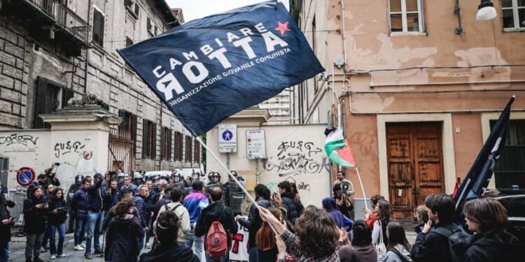 In una cinquantina: "Boicotta Israele