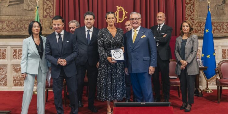 Cerimonia nella Sala della Regina di Palazzo Montecitorio