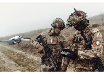 Esercitazione tra il Genio della Taurinense e i francesi