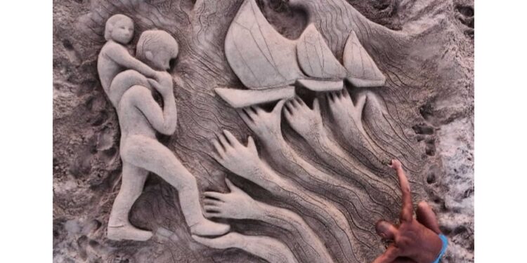 L'artista ha poi distrutto l'altorilievo