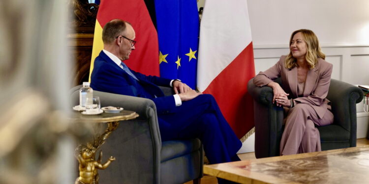 Il faccia a faccia in vista del vertice Italia-Germania