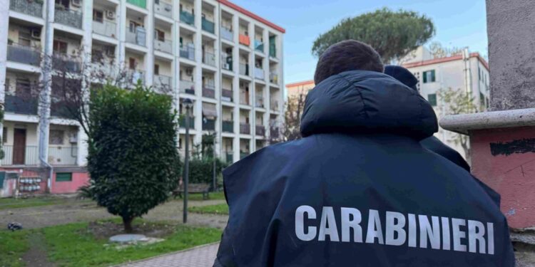 Operazione dei carabinieri alla periferia di Roma