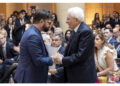 Il presidente cileno con Mattarella alla Fondazione Occorsio
