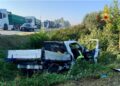 Coinvolti un furgone e due autoarticolati