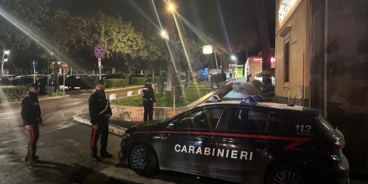 Intervento carabinieri