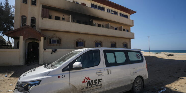 La Ong continua ad operare a sud e nel centro della Striscia