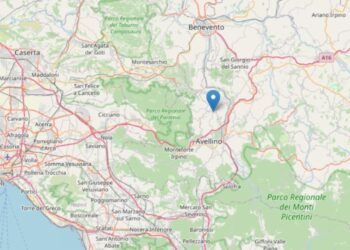 Avvertita anche nelle province di Napoli