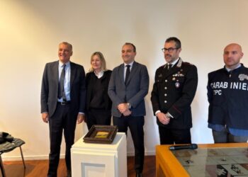 A ritrovarla i carabinieri per tutela patrimonio culturale Monza