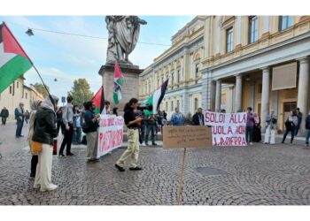 In piazza soprattutto studenti