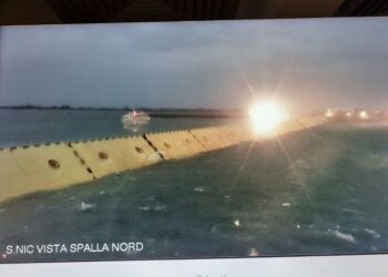 Previsti 115 centimetri sul mare