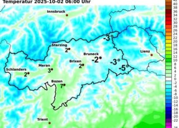 La prossima notte farà ancora più freddo