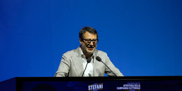 Presentando candidato al Veneto