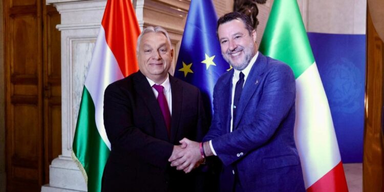 Il leader ungherese invitato all'avvio dei cantieri del Ponte