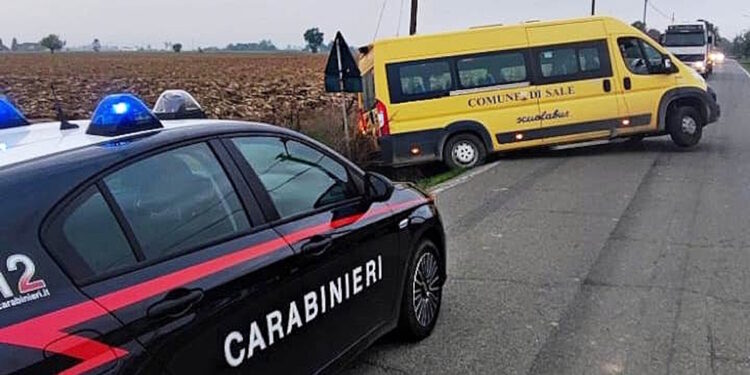 Il mezzo rimesso in carreggiata